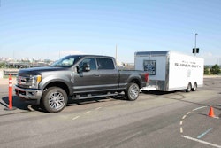 Ford is offering a new back-up guidance system on 2017 Super Duty.