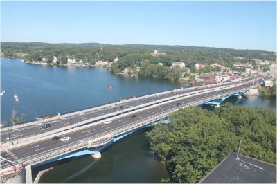 Kenneth F. Burns Memorial Bridge Replacement project, winner in the Transportation category, more than $75 million.
