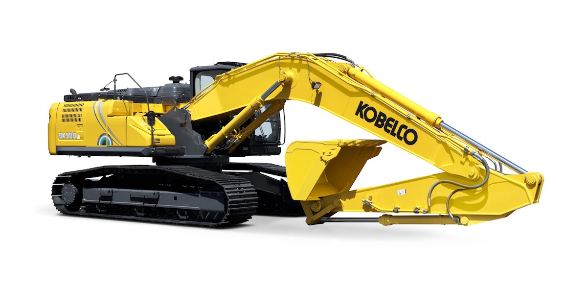 Kobelco unveils SK300LC-10 excavator with several design