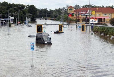 Flooding in Baton Rouge. Photo credit: Louisiana DOT