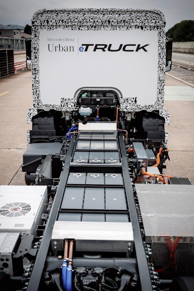 Mercedes-Benz Trucks; Urban eTruck; Elektro-Lkw; Weltpremiere; Elektromobilität; modulares Batteriekonzept; Verteilerverkehr