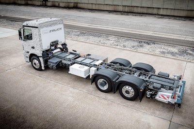 Mercedes-Benz Trucks; Urban eTruck; Elektro-Lkw; Weltpremiere; Elektromobilität; modulares Batteriekonzept; Verteilerverkehr