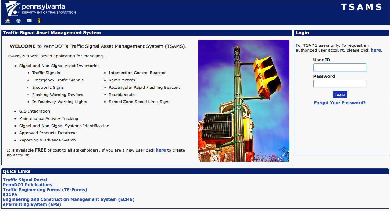PennDOT-TSAMS