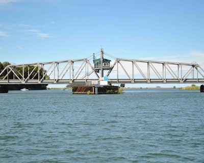 The Mokelumne River swing bridge Photo Credit: California Deltas Chamber