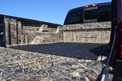 Camo pattern bedliners now available on all DualLiner products, which fit most Chevrolet, GMC, Ford, and Dodge/Ram pickup trucks from model years 1999 to 2017.