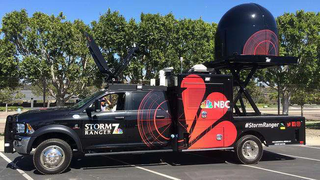 Storm Ranger NBC deploys weather radar trucks | Equipment World
