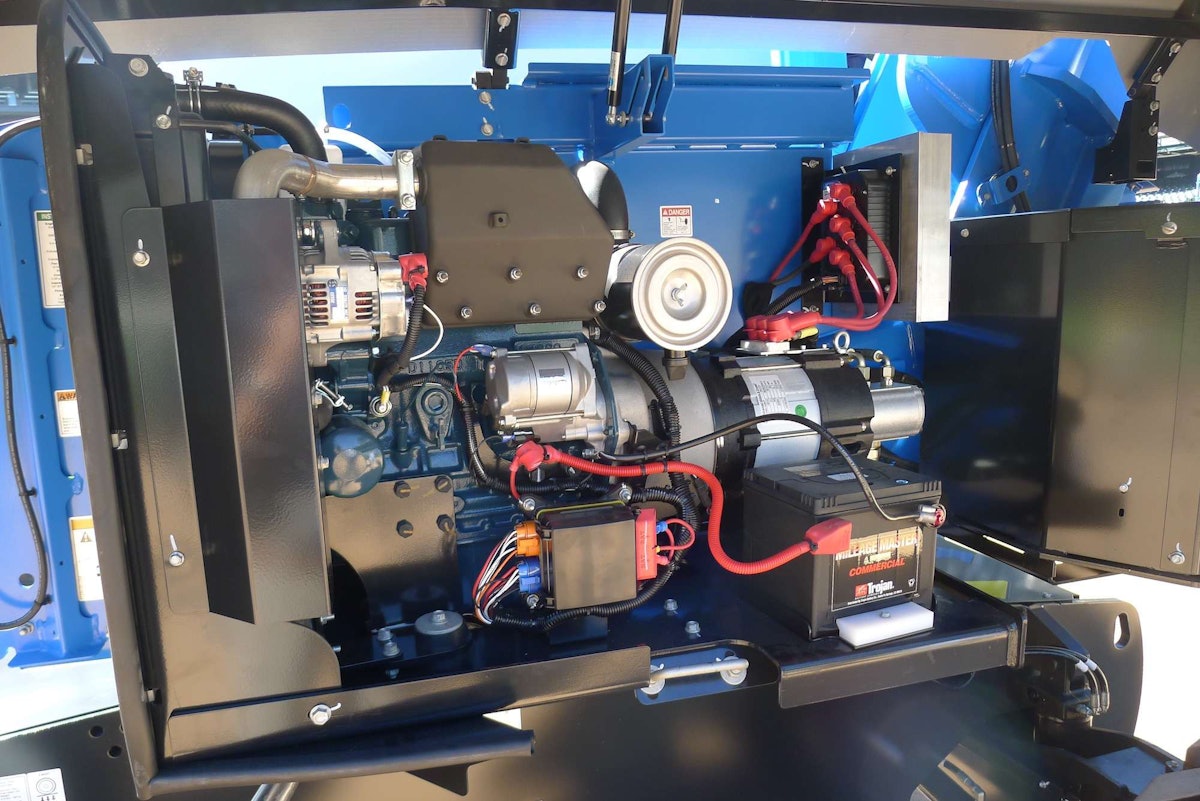 Genie's Z-60/37 FE diesel-electric boom lift offers hybrid