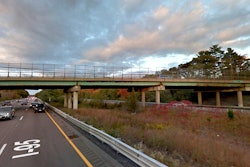 The Dedham St. overpass of Interstate 95 in Canton, Mass. Photo Credit: Google Maps