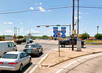 The on-ramp to Interstate 35 from William Cannon Drive near Austin. Photo: Capture from Google Maps