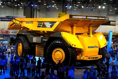 Komatsu Autonomous Haulage Vehicle 1