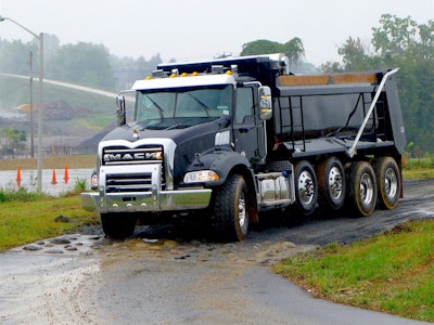 The nasty weather provided a good test for the tractive abilities of the new AMTs during our ride and drive.