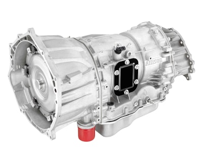 The Allison 1000 six speed heavy-duty automatic transmission is part of the Duramax propulsion system.