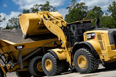 Cat 982M. Photo: Caterpillar