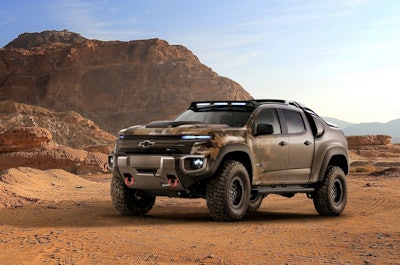 Chevrolet Colorado Zh2 Fuel Cell Electric Vehicle 001