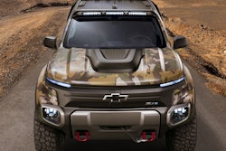 Chevrolet Colorado ZH2 fuel cell electric vehicle