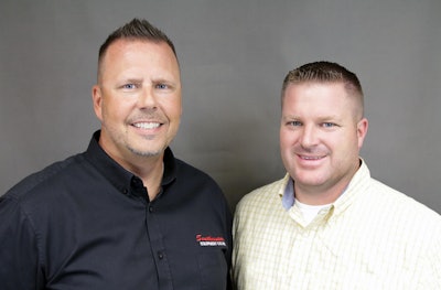 Watton, left, and Gourley, right.