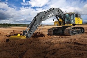 John Deere upgrades 470G LC excavator with new engine