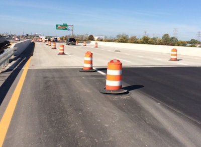 The new I-290 bridge over Delaware Ave. in Buffalo. Photo credit: NYSDOT via Twitter