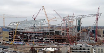 U.S. Bank Stadium Time-lapse