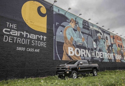 The 2017 Silverado 2500HD Carhartt concept vehicle