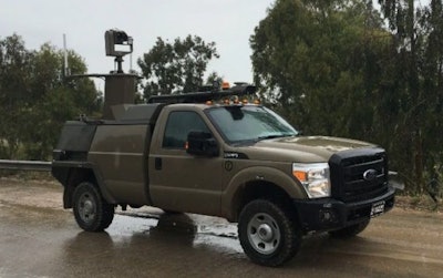 Ford’s F-350 takes on a vital role in protecting Israel’s border along Gaza.