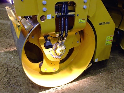 Oscillatory vibe system drum