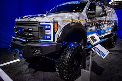 Ford Mbx350 F 350 Police Truck1