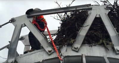 The Iowa DOT was recognized for its solution to facilitate federally-mandated safety inspections on a bridge over the Dworshak Reservoir and balance that with federally-protected osprey nests there that were blocking the inspections.