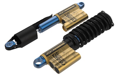 The exterior of Chevrolet’s ZR2 Multimatic DSSV Position Sensitive Spool Valve Damper.