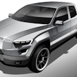 Rendering of the Workhorse W-15 pickup, which is expected to be in production by 2018.