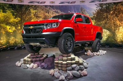 Chevrolet Colorado ZR2 Pickup Unveiled in Los Angeles