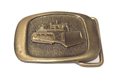 Old school shop belt buckles