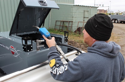 To prevent costly contamination, a closed system with approved DEF handling materials is your best bet for refills in the field.