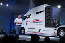 Trevor Milton, founder of Nikola Motor Company, unveiled the Nikola One at company headquarters in Salt Lake City.