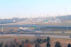 The new K-10 West Interchange with I-35 and I-435.