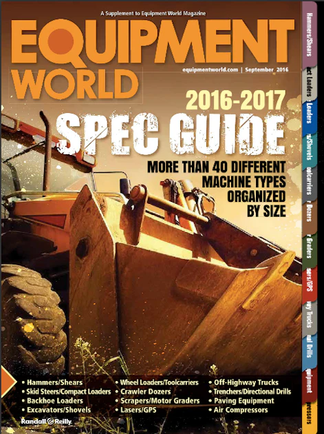Spec World Spec Guide details features of 3,000+ construction equipment models ...