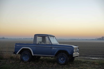 1966 Bronco half-cab. Photos courtesy of Gateway Bronco.