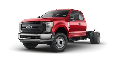 At Berges Trenton Awning, based in Pleasantville, New Jersey, service crews drive chassis cabs outfitted with 9-foot and 11-foot utility bodies to haul tools, supplies and samples.