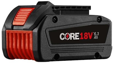 1 Bosch Core18 V Battery