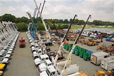 A J.J. Krane auction site. Photo credit: J.J. Krane