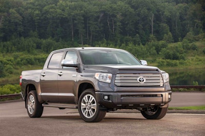 Toyota is recalling 2016-2017 Tundra over concerns with the truck’s rear bumper.