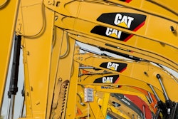 AJ5B9296 – Chris Cat excavators line Ritchie Bros. Orlando Auction