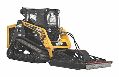 RT-75 HD with brush cutter