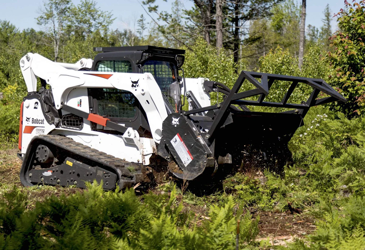 Bobcat intros 70-inch forestry cutter attachment | Equipment World