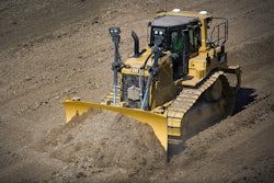 Cat dozers, like this D6T, will retain the letters in their model names as they serve to denote specific functionality rather than the machine’s generation.