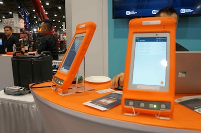 Rapid App’s Rapid Go! Tab, using the Mobelisk Chimera Smartcase, was unveiled at World of Concrete.