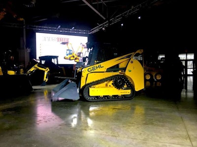 The RT165 has a compact width of 66″ and an overall height to ROPS at 77.5