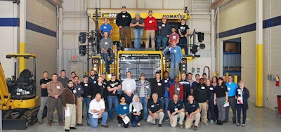 Komatsu Construction Career Fair