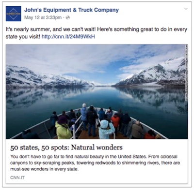 Not all posts have to be so serious.