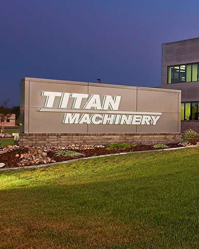Titan Machinery Sign
